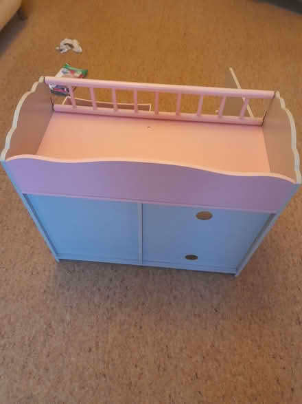Photo of free Dolls cot/storage unit (Longton PR4) #1