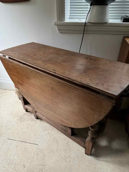 Photo of free Oak Drop-leaf Table (B17) #2