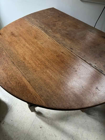 Photo of free Oak Drop-leaf Table (B17) #3