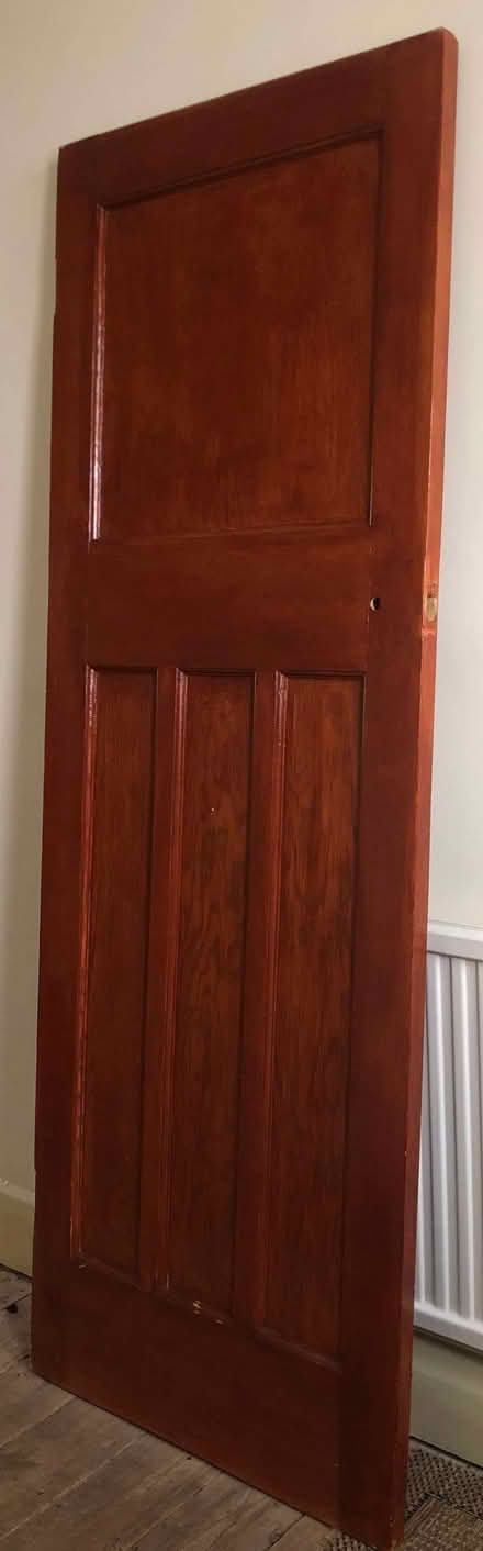 Photo of free Used Internal Wooden Panel Door - sanded and varnished (Worton TW3) #2