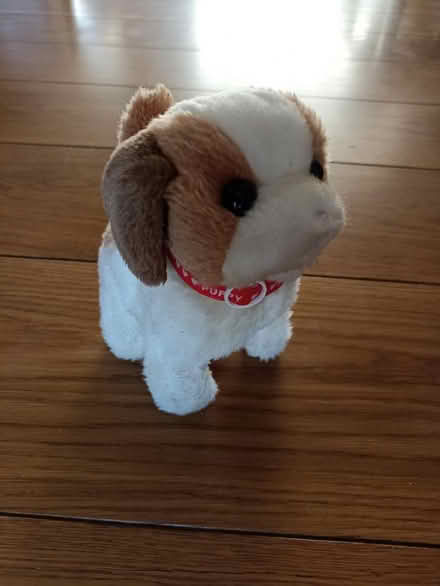 Photo of free Walking squeaky plush puppy (Romford RM1) #1