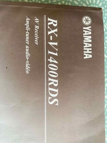 Photo of free Yamaha RX-V1400RDS AV Receiver (Hook SO31) #4
