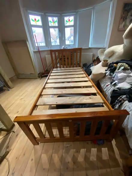 Photo of free Twin bed frame (E4) #3