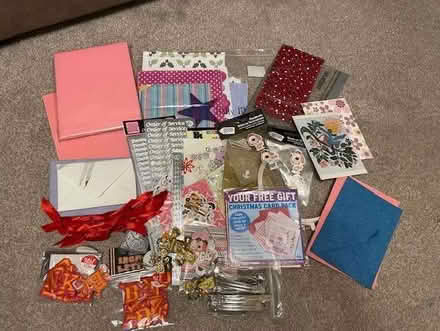 Photo of free Adult Arts and Crafts, mostly card making (Foxholes SG13) #1