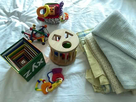 Photo of free Baby blankets and toys (Levenshulme M19) #1