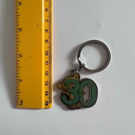 Photo of free Age 30 keyring (CO16) #1