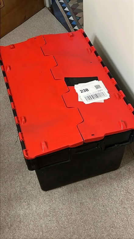 Photo of free Large plastic storage box (CH1 nr Racecourse) #1