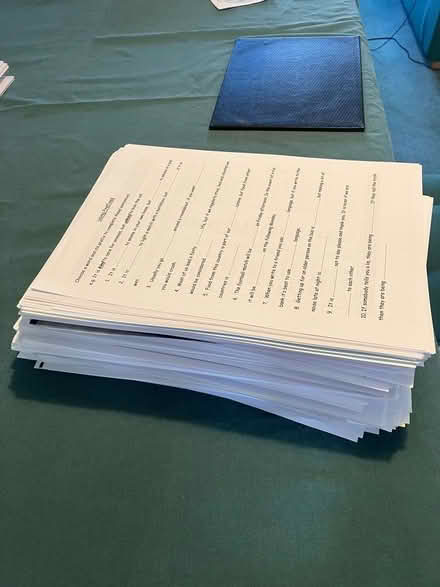 Photo of free Scrap paper (Newport Pagnell MK16) #1