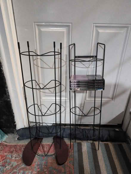 Photo of free DVD tower/small book shelf (Brentwood) #2