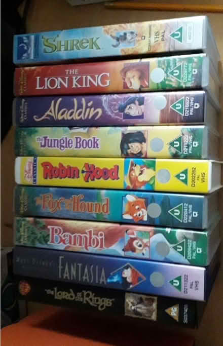 Photo of free Disney VHS tapes (Bengeo SG14) #1