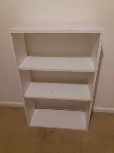 Photo of free White bookcase (60cm x 23 cm x 92cm) (Malvern Wells WR14) #1