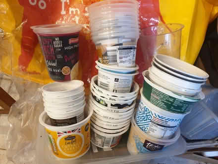 Photo of free Plastic tubs for cacti, seedlings, paint, etc. (E8) #2