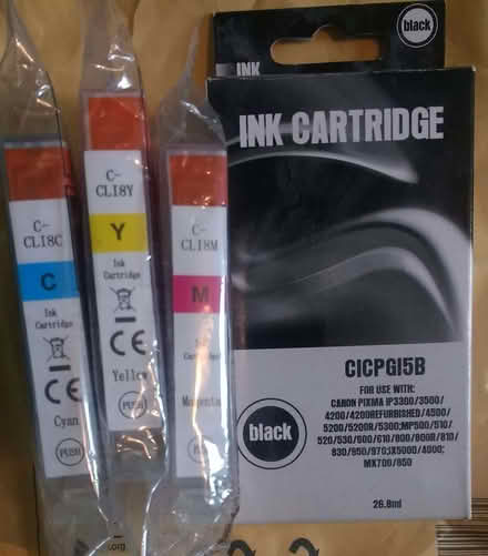 Photo of free Canon printer ink cartridges (Cricket Road OX4) #1