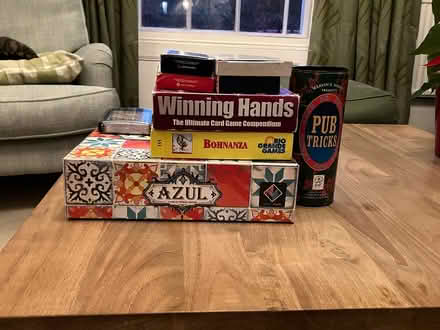 Photo of free Board games and packs of cards (Barnsbury Street, Islington N1) #1
