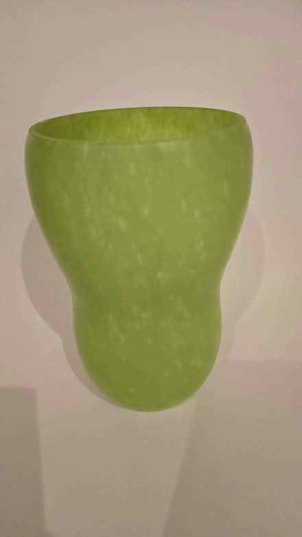 Photo of free Green glass vase (Baseline & Greenbank) #1