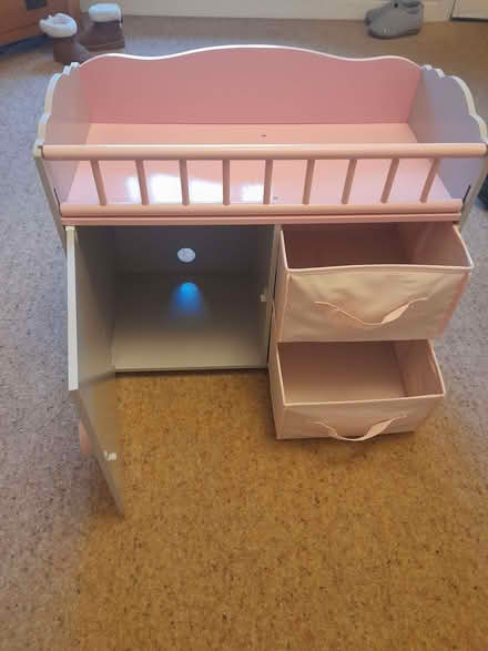 Photo of free Dolls cot/storage unit (Longton PR4) #3