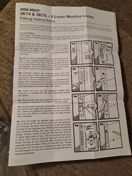 Photo of free Assa Abloy 3K74 5 Lever Mortice Sashlock (Macclesfield SK11) #2
