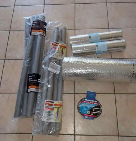 Photo of free Old but unused Insulation Stuff (Barnard's Green WR14) #1