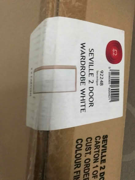 Photo of free New Flat pack double wardrobe (Ore TN35) #1