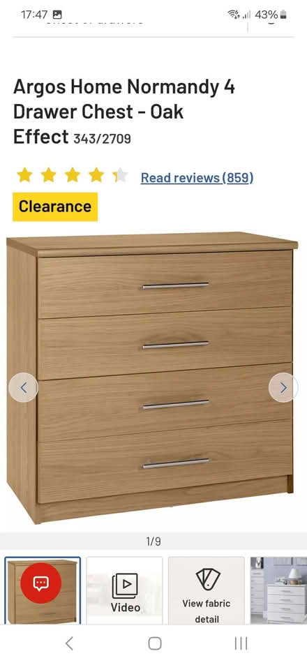Photo of Chest of drawers (Bishops Stortford CM23) #2