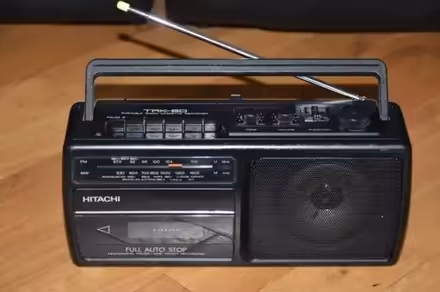 Photo of free hitachi vintage radio cassette player (Whitehill SG4) #1