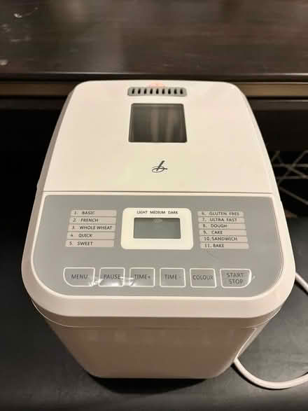 Photo of free Compact Bread Maker (Gayton CH60) #2