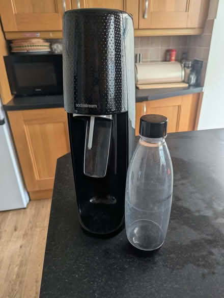 Photo of free Soda stream and bottle (Woodley RG5) #1