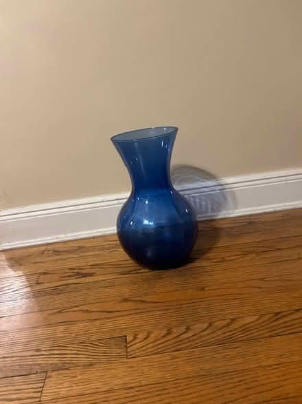 Photo of free Large Blue Vase (Teaneck) #1