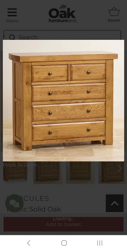 Photo of Chest of drawers (Bishops Stortford CM23) #1