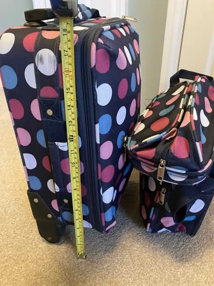 Photo of free Suitcase with 2 matching bags (South Ockendon RM15) #1