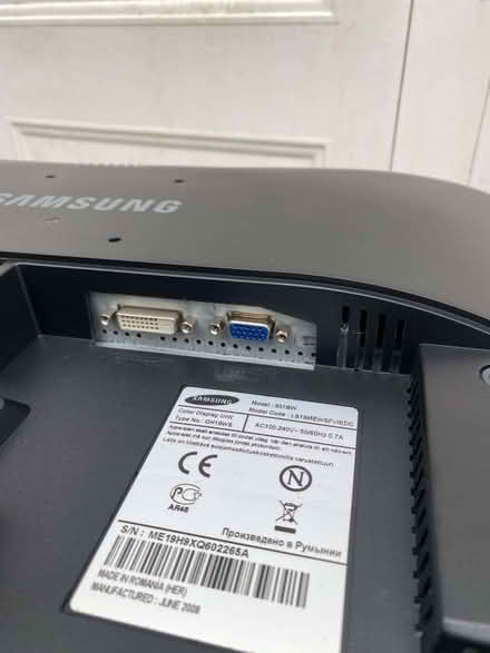 Photo of free Computer monitor, Samsung, 19" (Berryfield SN12) #2