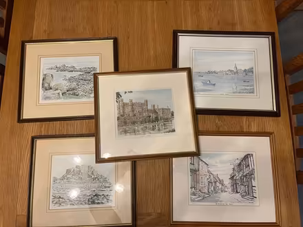 Photo of free 5 framed Ltd edition prints (Horsham) #1