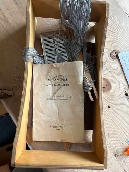 Photo of free Box frame loom (TF1 Telford) #1