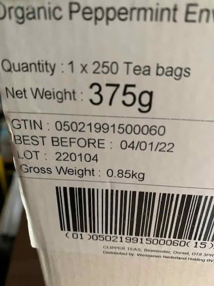 Photo of free Peppermint Teabags (2022 Year) (Worcester Park KT4) #3