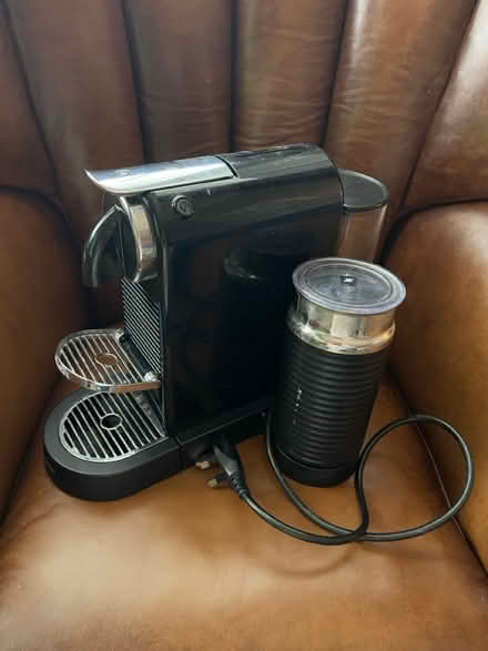 Photo of free Coffee machine with milk frother (Knutsford) #2