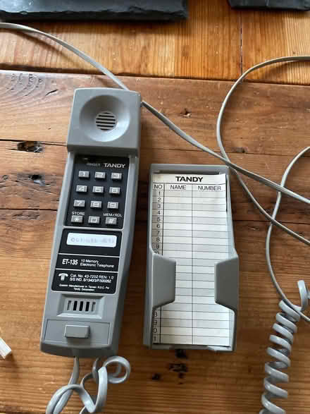 Photo of free Phone for landline, grey (Stepney E1) #2
