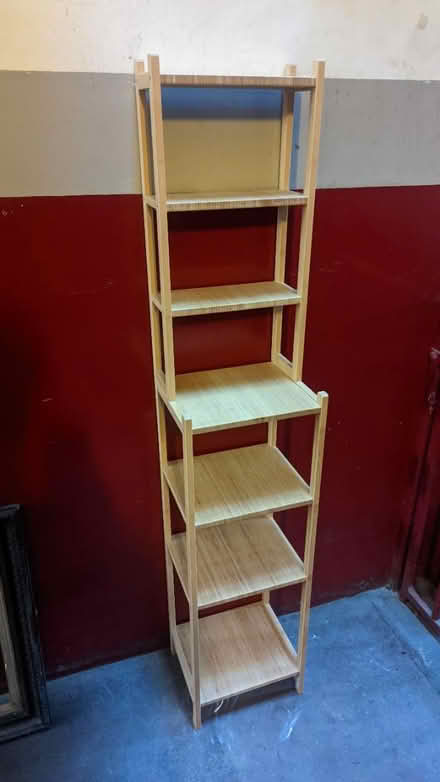 Photo of free Bamboo shelving unit (Leith, Edinburgh) #1