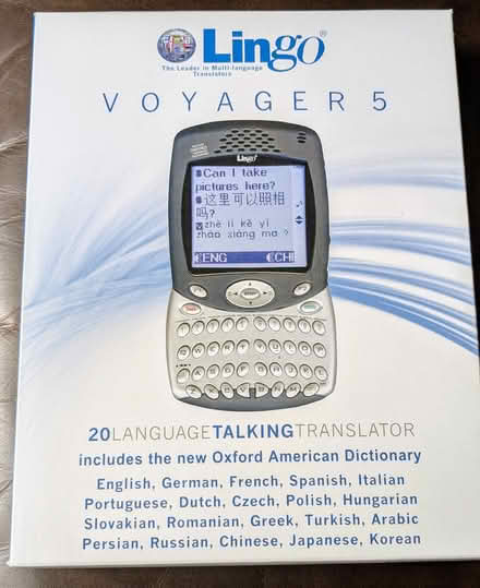 Photo of free Lingo Voyager 5 dedicated translator (Watertown/Belmont line) #2