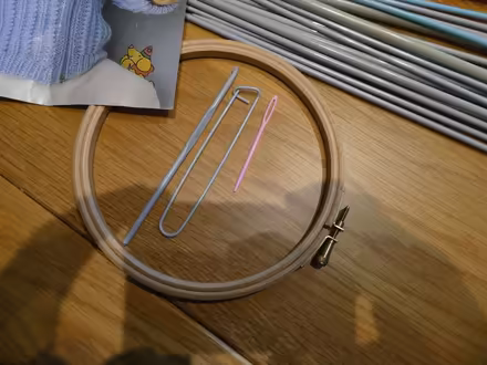 Photo of free Tapestry Knitting Basket with assorted needles (Grange CH48) #4