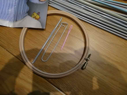 Photo of free Tapestry Knitting Basket with assorted needles (Grange CH48) #4