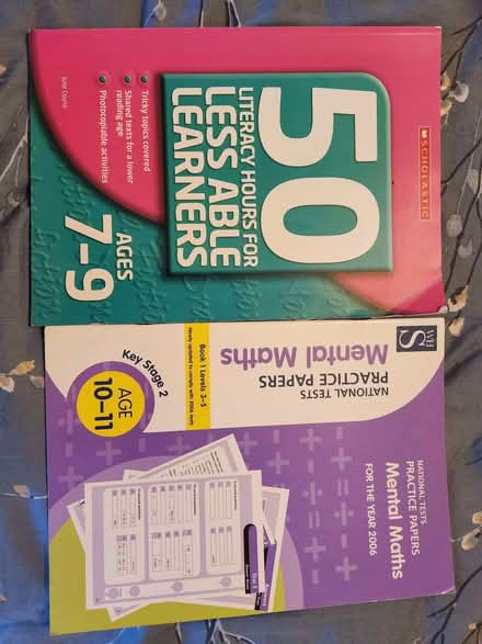 Photo of free KS2 teacher resource books (Weeping Cross ST17) #3