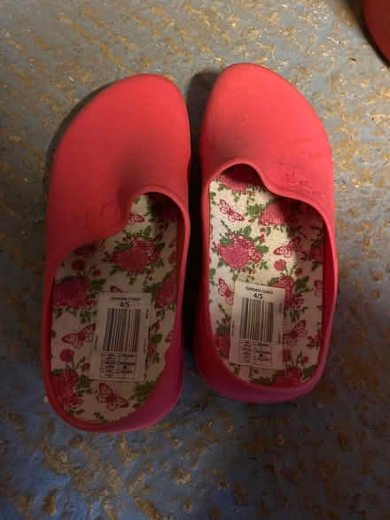 Photo of free Garden Clogs size 4/5 (Riverhead) #1
