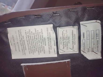 Photo of free 2 Seater Sofa and Chair (Grindon SR4) #3