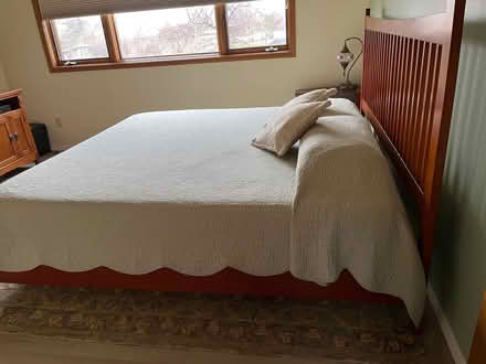 Photo of free King bed (Mill Pond Neighborhood) #2