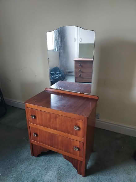 Photo of free Small Dressing Table w. mirror (Navan Road, Dublin 7) #1