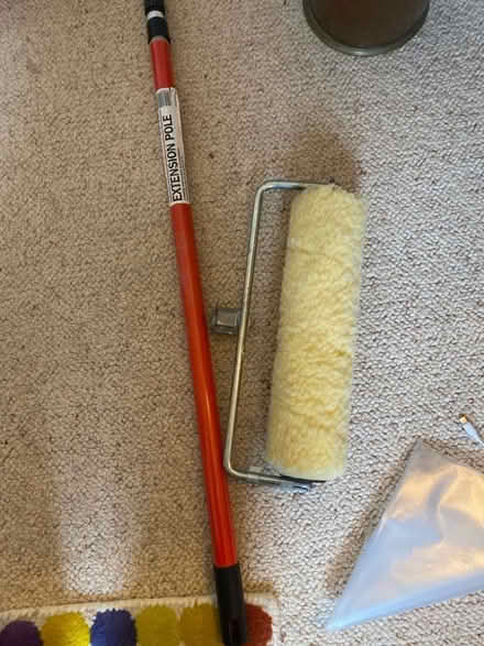 Photo of free Large paint roller with extendable pole. (Camden Square NW5) #1