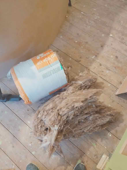 Photo of free About half a roll of glass fibre loft insulation (Castle MK40) #1
