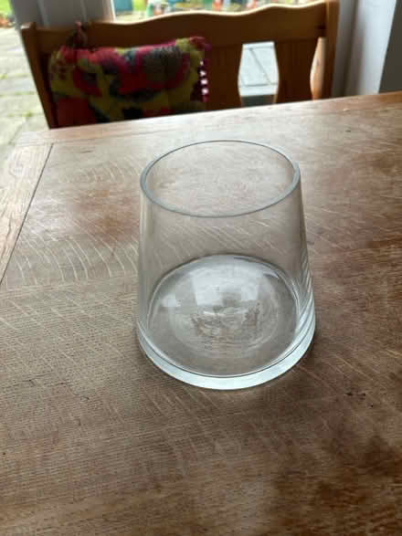 Photo of free Two small glass vases (Royston, by the station (SG8)) #2