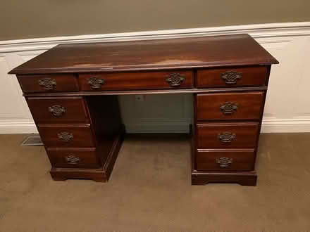 Photo of free Solid wood desk (North side) #1