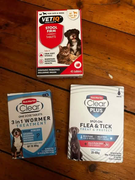 Photo of free Dog flea, wormer, stool firmer (Leith EH6) #1